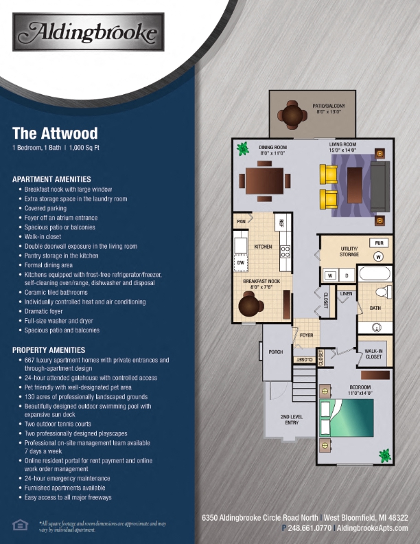 Attwood floor plan